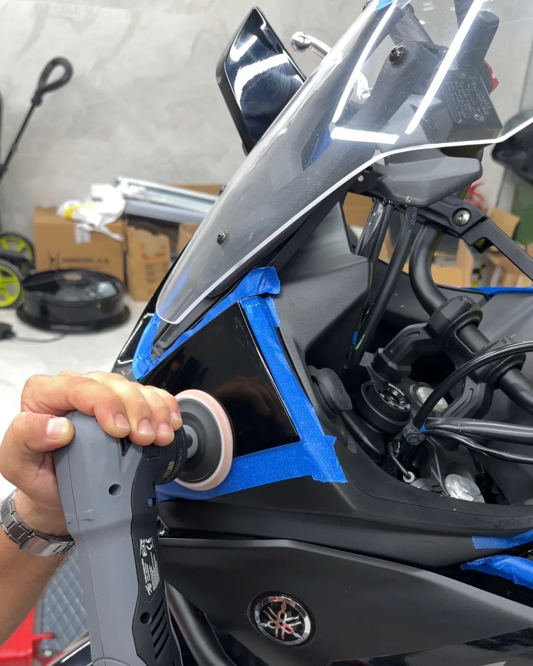 Yamaha Tracer 7 Polisaj